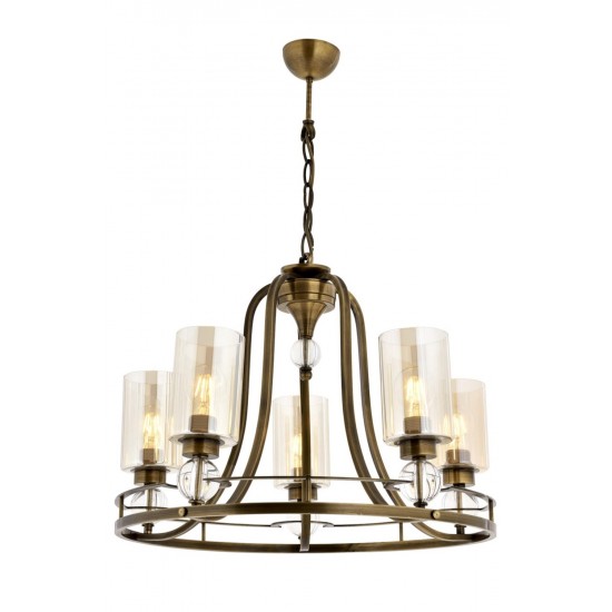 Modi Lighting Mod-1597-5E Eskitme Kaplama Modern Avize E27 Metal Cam 62cm Modi Lighting Mod-1597-5E Eskitme Kaplama Modern Avize E27 Metal Cam 62cm