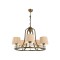 Modi Lighting Mod-1597-5ES Eskitme Kaplama Modern Avize E27 Metal Cam Kumaş 65cm