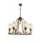 Modi Lighting Mod-1597-6E Eskitme Kaplama Modern Avize E27 Metal Cam 62cm