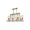 Modi Lighting Mod-1597-8E-YM Eskitme Kaplama Modern Avize E27 Metal Cam 89x50cm