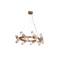 AVONNI AV-60454-8E Eskitme Kaplama Modern Avize E14 Metal Cam 80cm