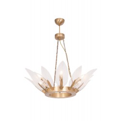 AVONNI AV-60455-12E Eskitme Kaplama Modern Avize E14 Metal Cam 75cm