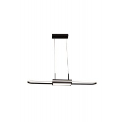 AVONNI AV-60456-BSY Siyah Kaplama Modern Avize E14,LED ? Metal 15x80cm