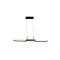 AVONNI AV-60456-BSY Siyah Kaplama Modern Avize E14,LED ? Metal 15x80cm