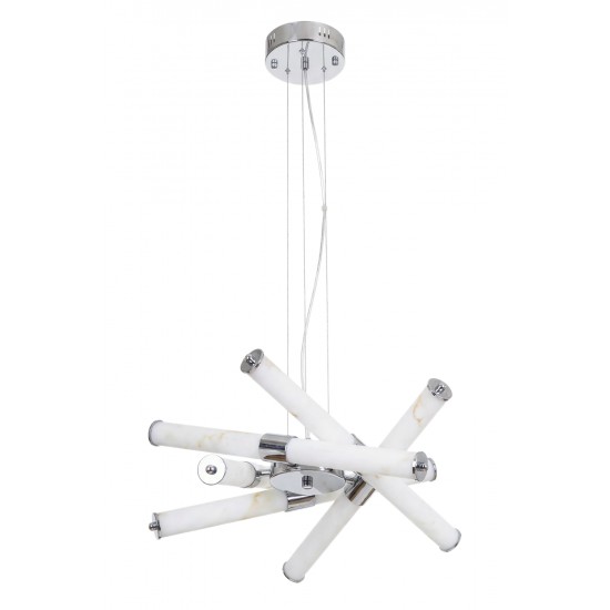 AVONNI AV-60461-5K Krom Kaplama Modern Avize LED Metal 60cm