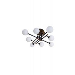 AVONNI AV-60471-8E Eskitme Kaplama Modern Avize G9 Metal Cam 30x63cm