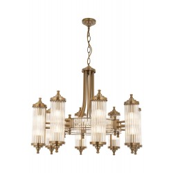 AVONNI AV-35001-8E Eskitme Kaplama Modern Avize E14 Metal Cam 80cm