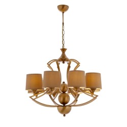 AVONNI AV-35003-8ES Eskitme Kaplama Modern Avize  Metal Kumaş 70cm
