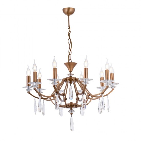 AVONNI AV-35004-10E Eskitme Kaplama Modern Avize E27 Metal Cam 75cm