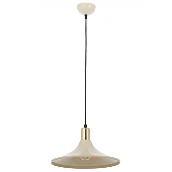 AVONNI AV-4106-M28-BBY Beyaz Boyalı Modern Avize E27 Metal 30cm