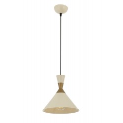 AVONNI AV-4106-M33-BBY Beyaz Boyalı Modern Avize E27 Metal 24cm