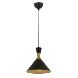 AVONNI AV-4106-M33-BSY Siyah Boyalı Modern Avize E27 Metal 24cm