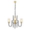 AVONNI AV-4163-3E Eskitme Kaplama Modern Avize E27 Metal Cam 62cm
