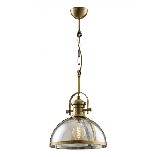 Modi Lighting Mod-5063-1E Eskitme Kaplama Modern Avize E27 Metal Cam 30cm Modi Lighting Mod-5063-1E Eskitme Kaplama Modern Avize E27 Metal Cam 30cm