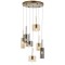 Modi Lighting Mod-60043-7ET-BF Eskitme Kaplama Modern Avize E14 Metal Cam 45cm