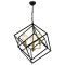 Modi Lighting Mod-60117-3BSY Siyah Boyalı Modern Avize E27 Metal 60cm