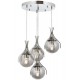 AVONNI AV-60161-4KT Krom Kaplama Modern Avize E27 Metal Cam 40cm AVONNI AV-60161-4KT Krom Kaplama Modern Avize E27 Metal Cam 40cm