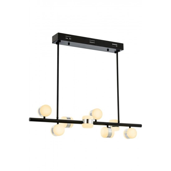 Modi Lighting Mod-60205-8KY Krom Kaplama Modern Avize LED Metal Akrilik 90x15cm Modi Lighting Mod-60205-8KY Krom Kaplama Modern Avize LED Metal Akrilik 90x15cm