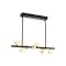 Modi Lighting Mod-60205-8KY Krom Kaplama Modern Avize LED Metal Akrilik 90x15cm