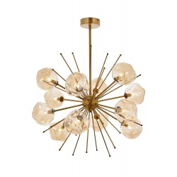 AVONNI AV-60212-13E Eskitme Kaplama Modern Avize G9 Metal Cam 70cm