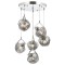 Modi Lighting Mod-60215-6KT Krom Kaplama Modern Avize E27 Metal Cam 45cm