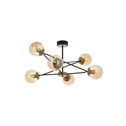 Modi Lighting Mod-60221-6E Eskitme Kaplama Modern Avize E27 Metal Cam 80cm