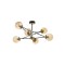 Modi Lighting Mod-60221-6E Eskitme Kaplama Modern Avize E27 Metal Cam 80cm