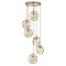 Modi Lighting Mod-60291-6ET Eskitme Kaplama Modern Avize E14 Metal Cam 40cm