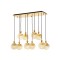 Modi Lighting Mod-60313-S30X85 Sarı Kaplama Modern Avize E27 Metal 85x30cm