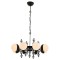 Modi Lighting Mod-60318-8K Krom Kaplama Modern Avize E27 Metal Cam 105cm