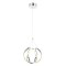 AVONNI AV-60335-KK Krom Kaplama Modern Avize LED Metal Pleksi 40cm