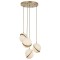 Modi Lighting Mod-60350-4ET Eskitme Kaplama Modern Avize E27 Metal Pleksi 0x4cm