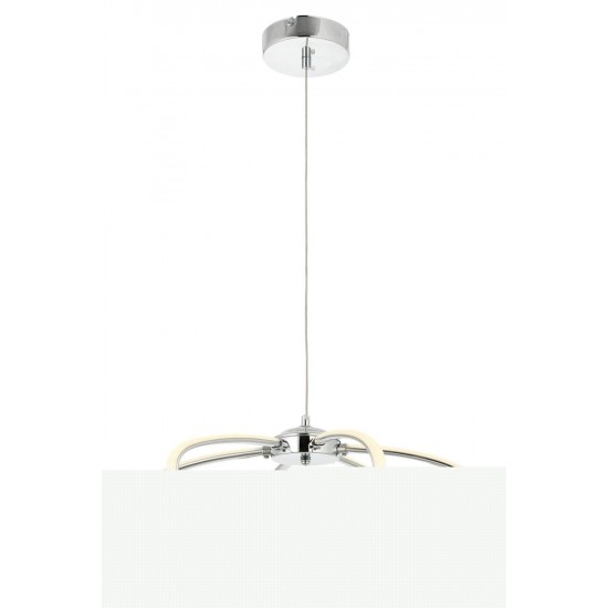 AVONNI AV-60353-3K Krom Kaplama Modern Avize LED Metal 51cm