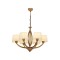 Modi Lighting Mod-60362-6ES Eskltme Kaplama Modern Avize E27 Metal Cam 65cm