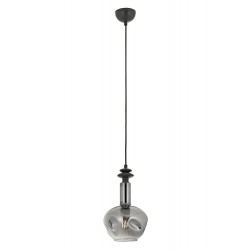 AVONNI AV-60404-1GR Siyah Kaplama Modern Avize E27 Metal Cam 20cm