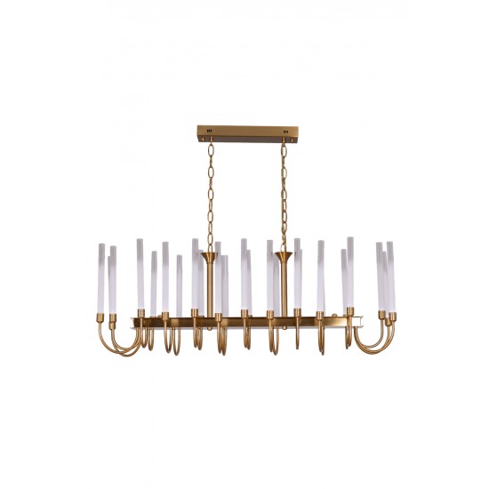 AVONNI AV-60434-24E-YM Eskitme Kaplama Modern Avize LED Metal 58x110cm