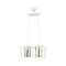 AVONNI AV-65076-2Y-KRM Krem Boyalı Modern Avize E27 Metal Cam 40x20cm