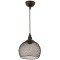 AVONNI AV-65242-1BSY Siyah Boyalı Modern Avize E27 Metal Telli 21cm