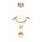 AVONNI AV-7014-6116-3BKR-1TK Modern Avize  0cm