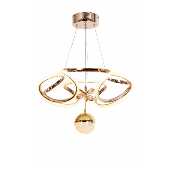 AVONNI AV-7014-6117-4BKR-1TK Modern Avize  0cm