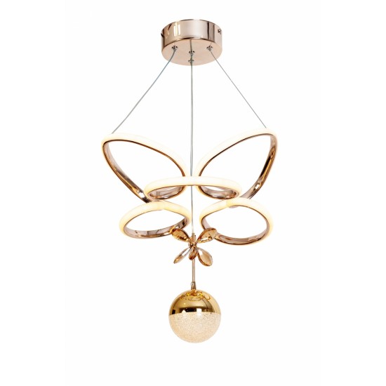 AVONNI AV-7014-6160-8BKR-1TK Modern Avize  0cm