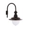 Modi Lighting BAP-68071-M2-OP Siyah Boyalı Dış Mekan Aydınlatma E27 Aluminyum Polikarbon Cam 40x35cm