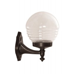 Modi Lighting BAP-68175-BSY-M2 Siyah Boyalı Dış Mekan Aydınlatma E27 ABS Akrilik Cam 25x20cm