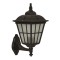 Modi Lighting BAP-68183-BSY-M2 Siyah Boyalı Dış Mekan Aydınlatma E27 ABS Polikarbon Cam 25x20cm