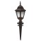 AVONNI BBO-68166-BSY Siyah Boyalı Dış Mekan Aydınlatma E27 ABS Akrilik Cam 23cm