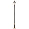 AVONNI BDR-68006-1SOP Sarı/Siyah Boyalı Dış Mekan Aydınlatma E27 Aluminyum Polikarbon Cam 30cm