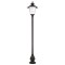 AVONNI BDR-68018-BSY Siyah Boyalı Dış Mekan Aydınlatma E27 Aluminyum Döküm Dip Polikarbon Cam 50cm