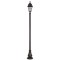 AVONNI BDR-68033-1BSY-OP Siyah Boyalı Dış Mekan Aydınlatma E27 Aluminyum Cam 30cm
