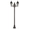 AVONNI BDR-68033-2BSY-OP Siyah Boyalı Dış Mekan Aydınlatma E27 Aluminyum Cam 90x23cm