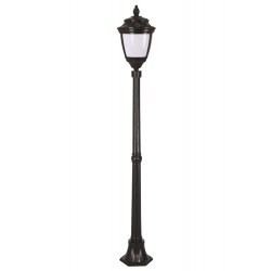 AVONNI BDR-68042-BSY-KOP Siyah Boyalı Dış Mekan Aydınlatma E27 Aluminyum Döküm Dip Polikarbon Cam 28cm
